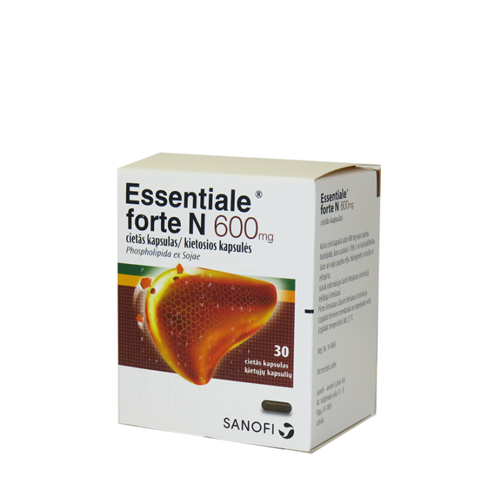 ESSENTIALE FORTE N 600mg kapsulas N30